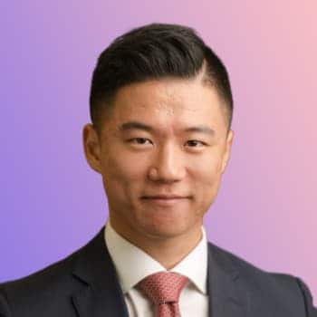 Professional headshot of William Kim of financial planning software business name: "Asendium".